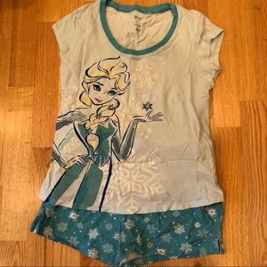 Disney Frozen Pajamas Set SZ Medium